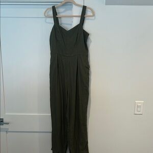 Olive Green Jumpsuit
